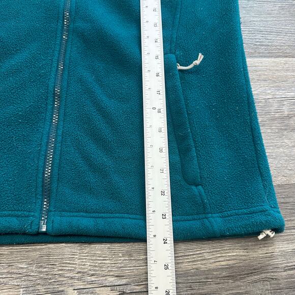 The North Face Teal Women M Polar Fleece Gorpcore Mock Collar Outdoor Jacket - Picture 7 of 10